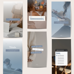 Plantillas para redes sociales "Coaching"